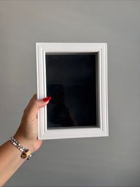 White Decorative shadow box  - Classic Home Accent